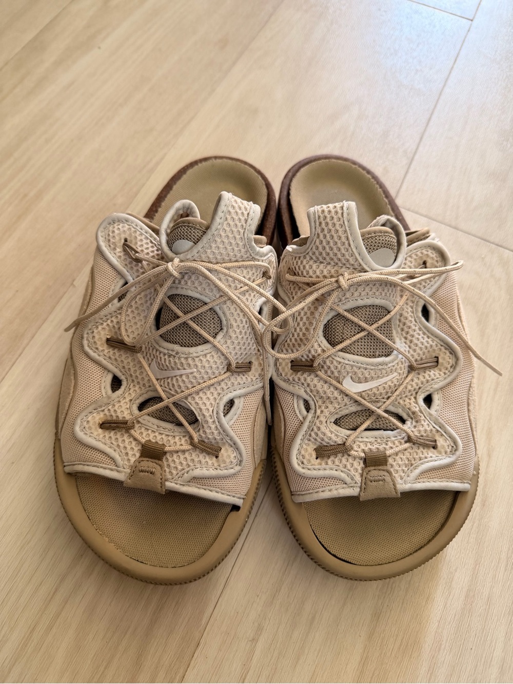 Nike Offline 2.0 Beige Slides Sandals